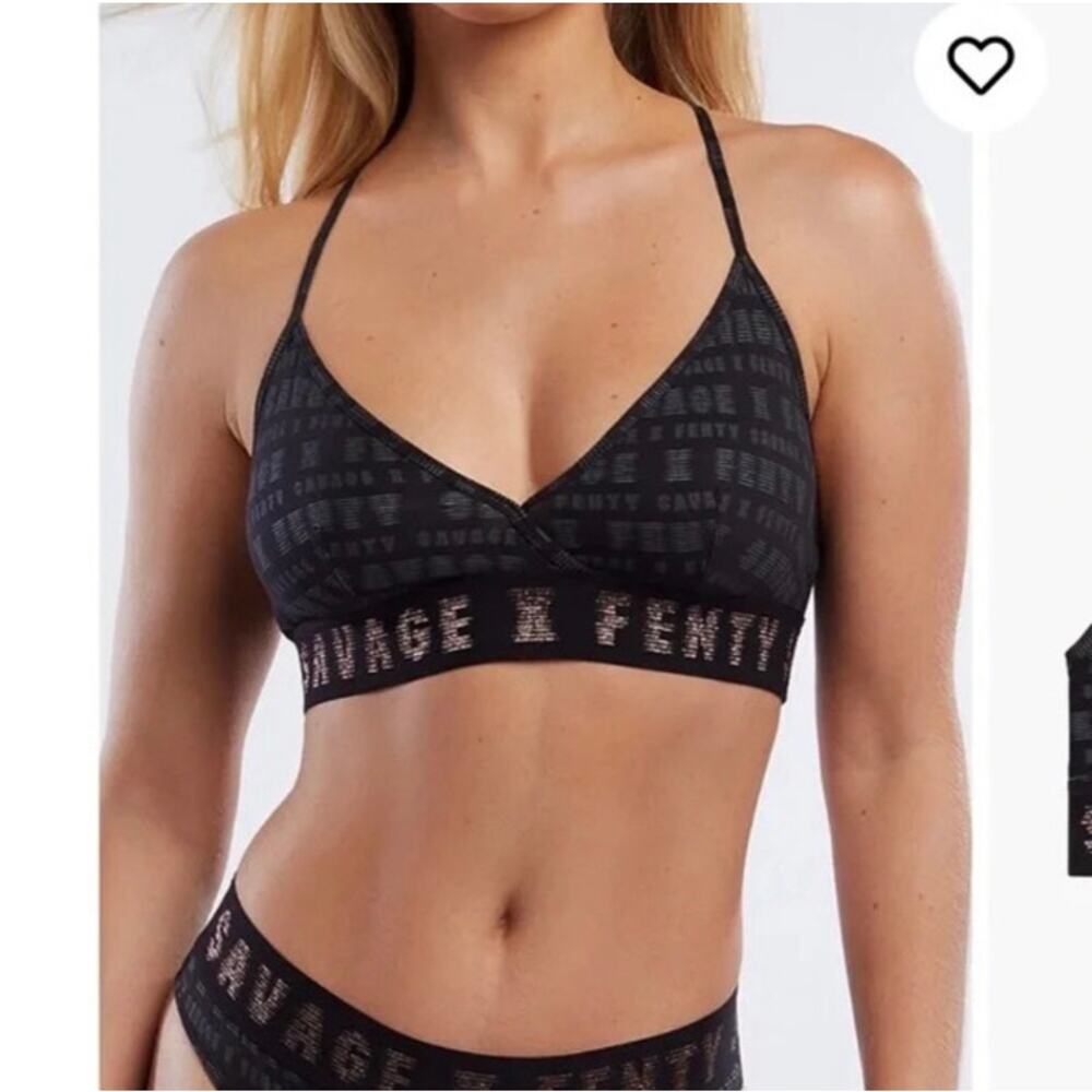 Savage X Fenty triangle bralette size Medium